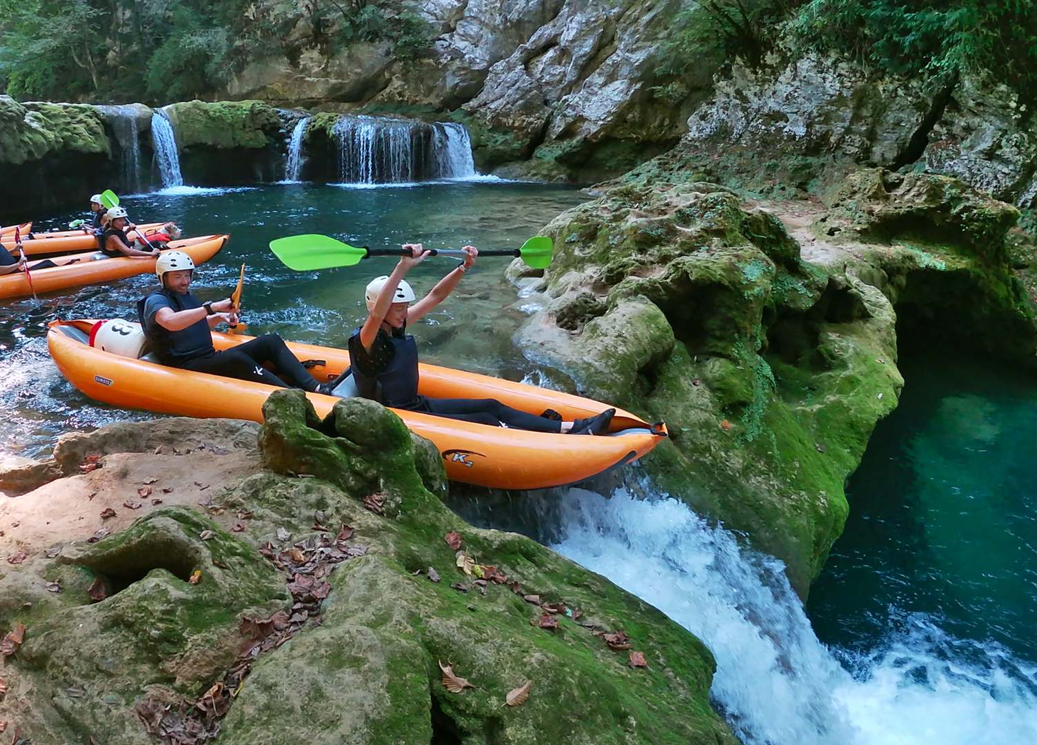 Mange Måne stewardesse Kroatien: Kayaking Mreznica Fluss - Auf schmalen Pfaden