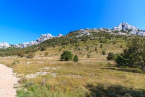 Hinweg zur Wanderung auf dem Grat