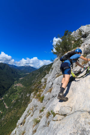Klettersteig Susatti
auf dem Weg zur Cima Capi