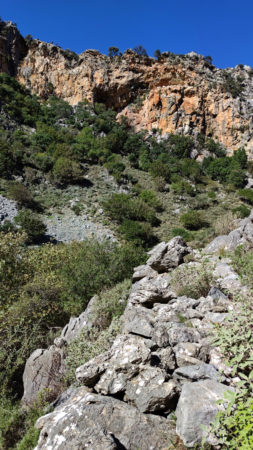 Einstieg zur Moudriano Schlucht der Kollita Gorges