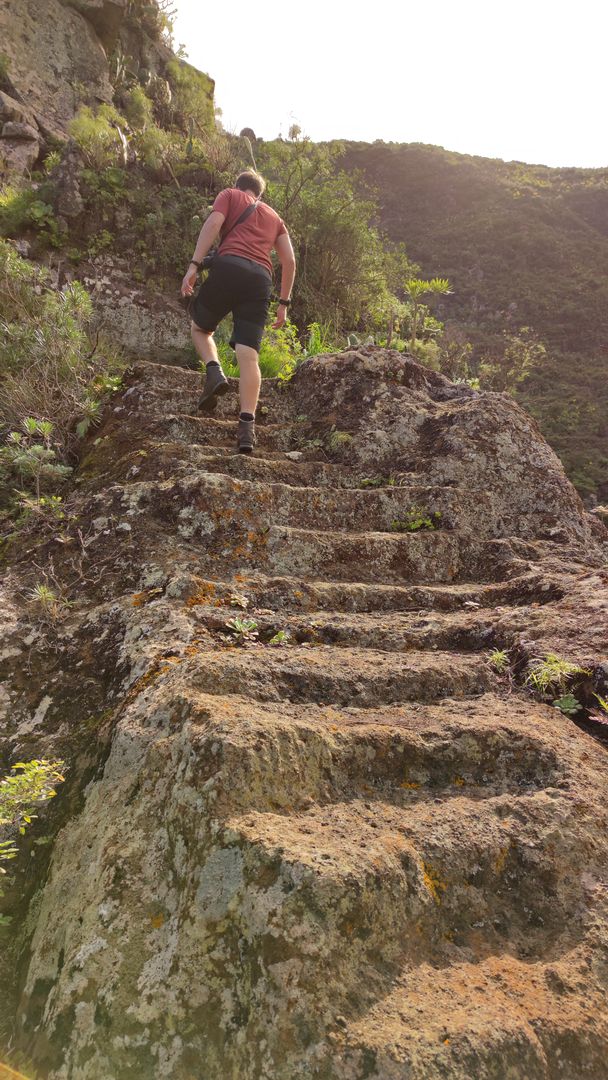 uralte Treppe bei El Batan