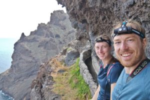 Tobi und Svenja am Barranco Seco