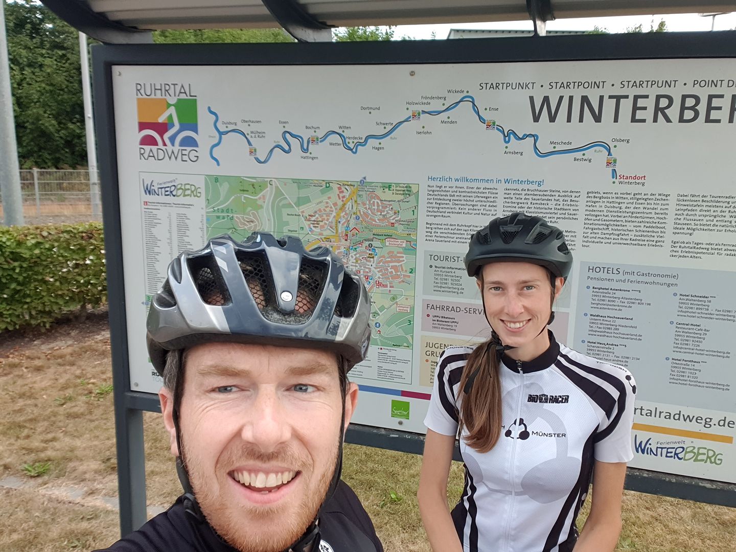 Start des RuhrtalRadwegs