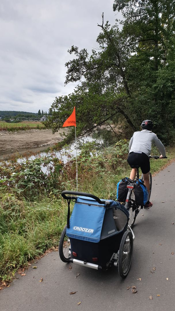 auf dem RuhrtalRadweg zwischen Neheim und Witten