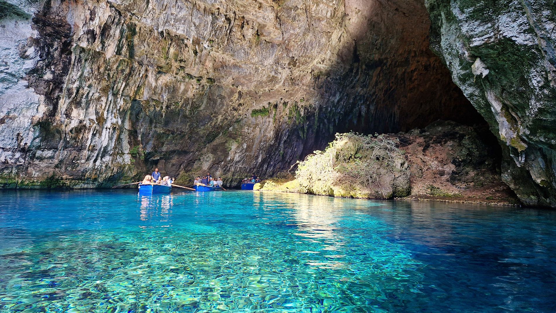 Melissani Höhle bei Sami