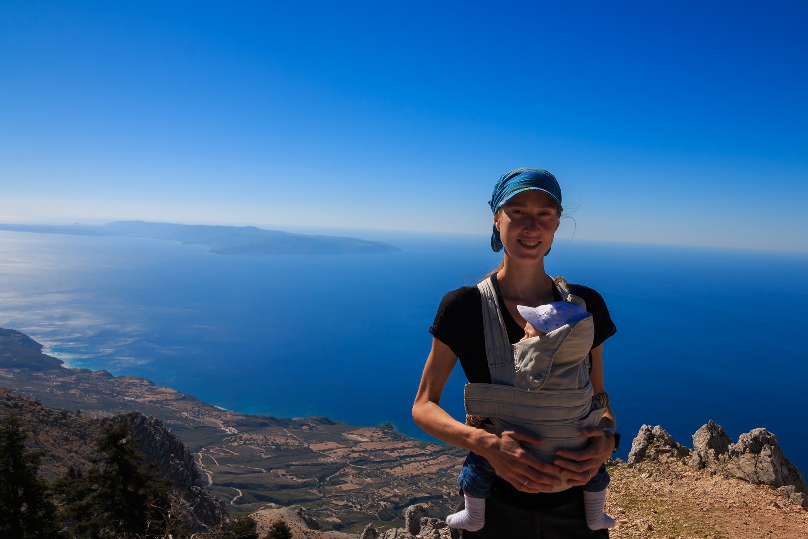 Aussicht im Enos Nationalpark von Kefalonia