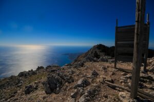 auf dem Gipfel des Megas Soros im Enos Nationalpark