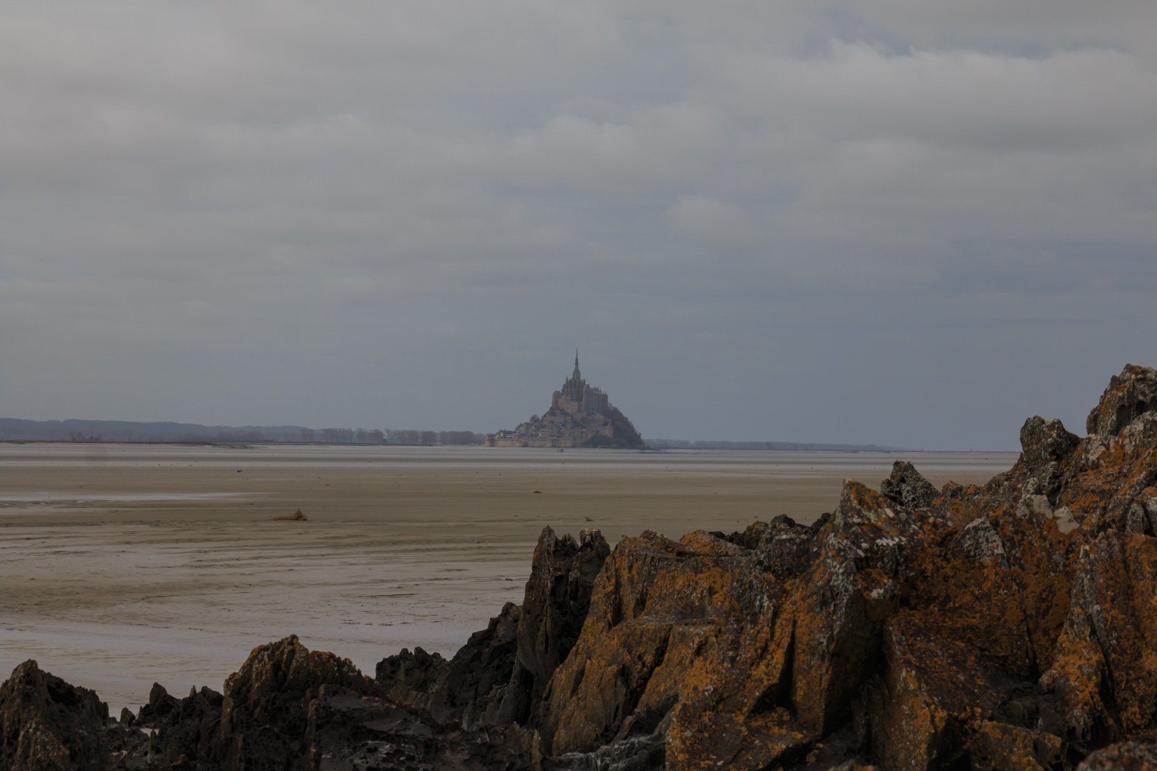 Blick auf Mont Saint Michel