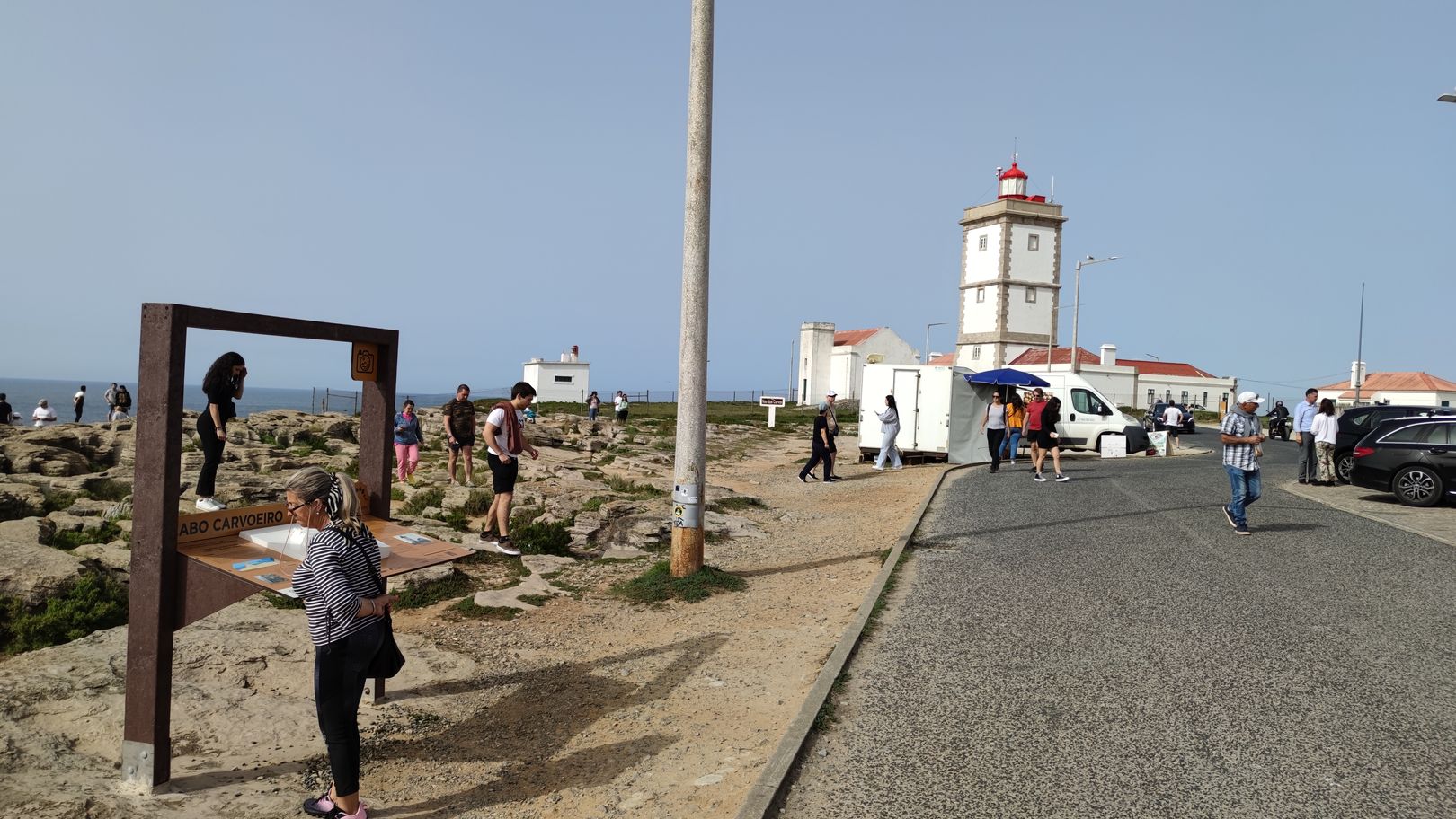 Leuchtturm am Cabo Carvoeiro