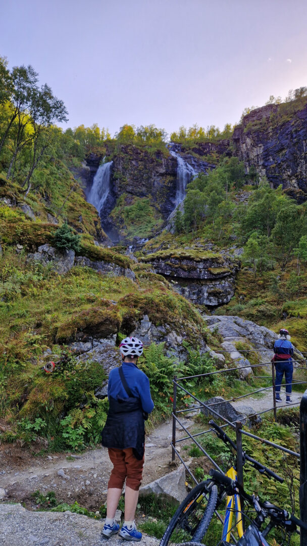 Wasserfall bei Myrdal