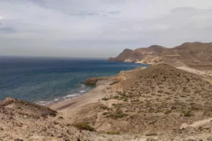 Blick auf die Strände der Cabo de Gata